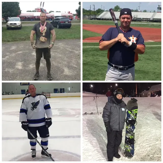 Kevin, Big Business Scooper, in his various activities and hobbies.